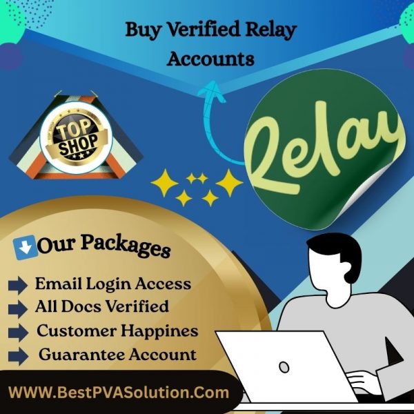 Buy Verified Relay Accounts - 100% USA Original Docs Verified